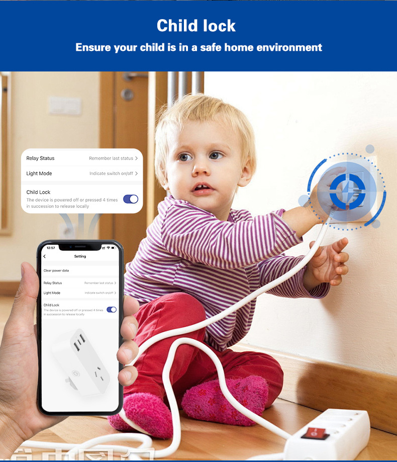 WiFi Smart AU Plug with Type C (RSH-WS044)